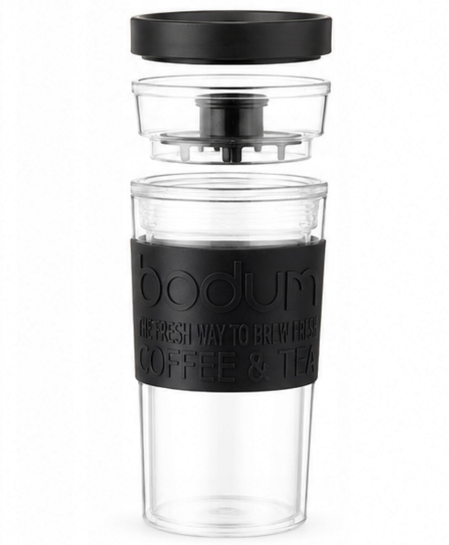 Bodum Travel Mug, Black, 0.35 Litre