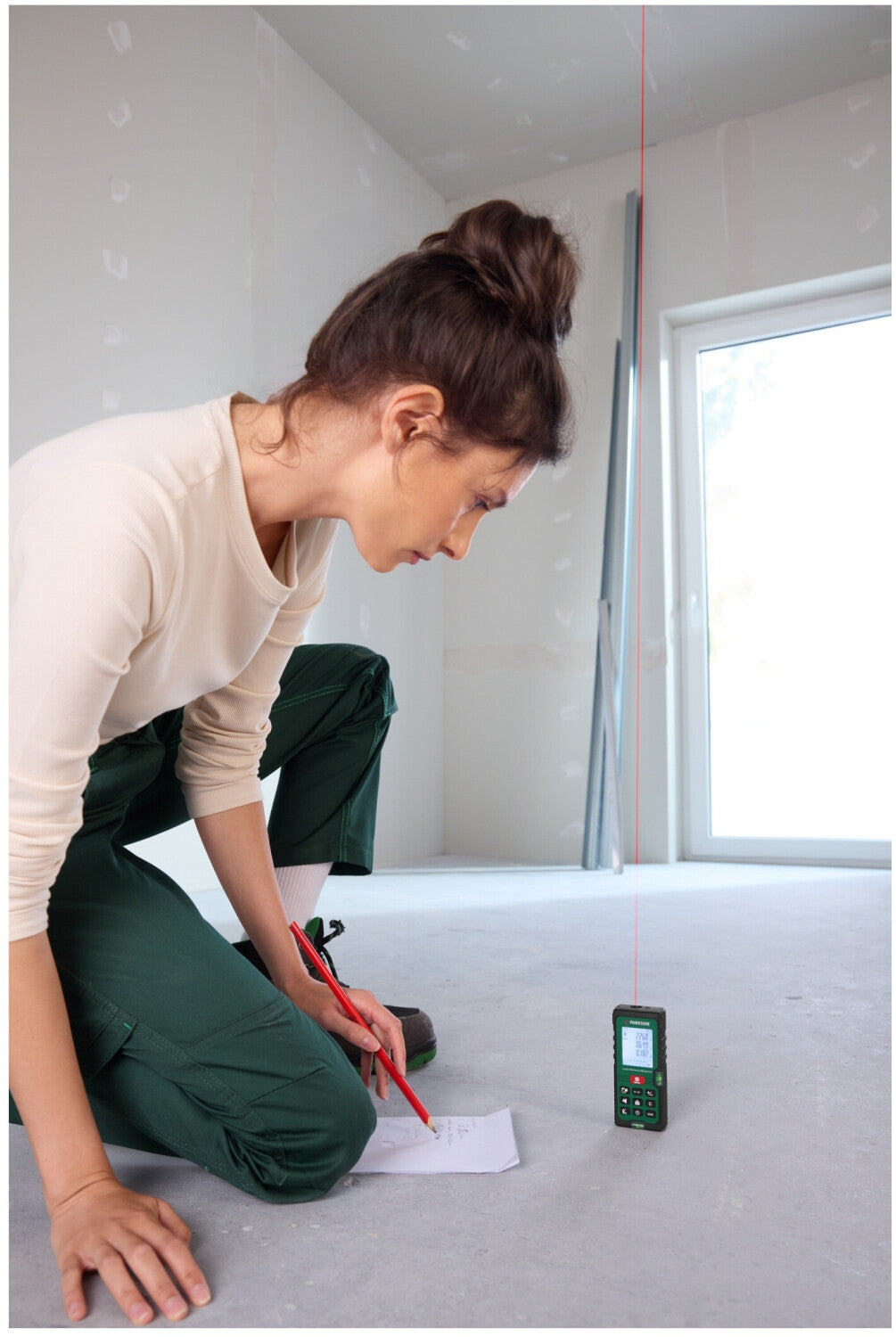 PARKSIDE ® PLEM 50 D5 laser rangefinder, 50 m with integrated spirit level