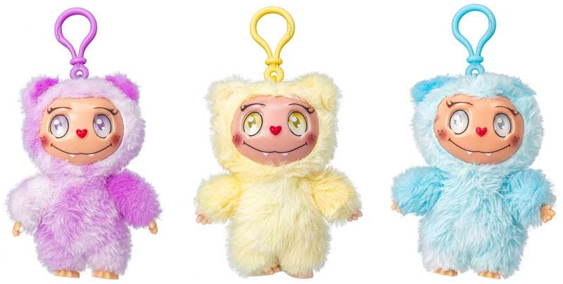 Luv-a-boos Fluffy Monsters - Choose Color