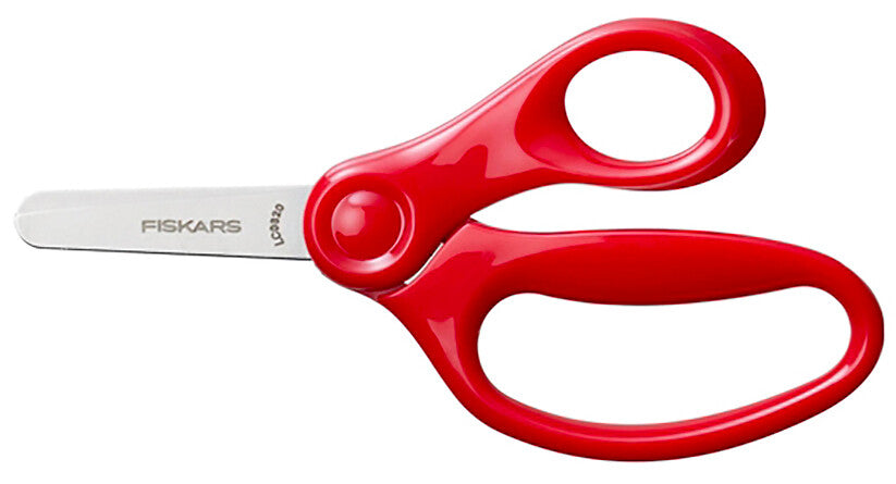 Fiskars kids scissors 13cm, red