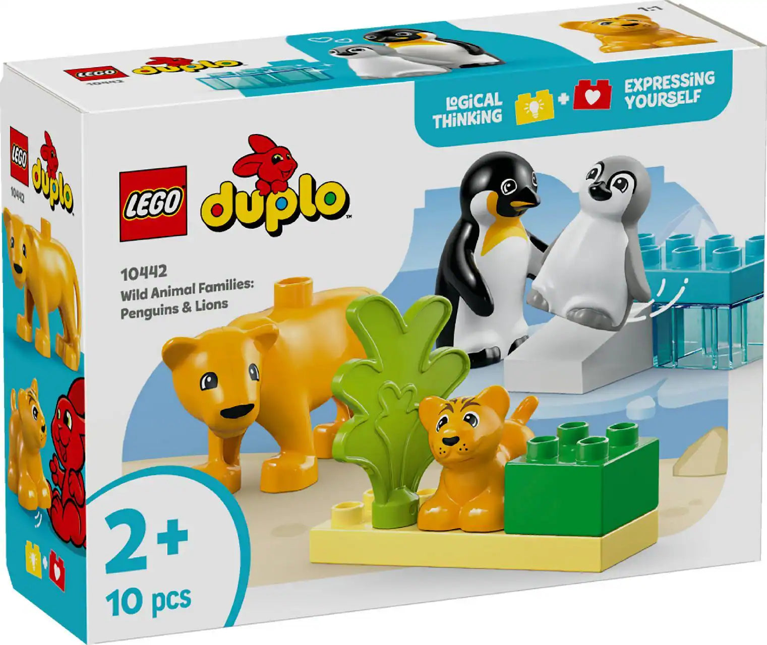 LEGO® Wild Animal Families: Penguins & Lions (10442-LEGO)