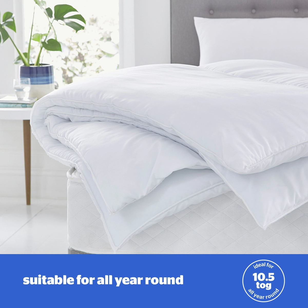 Silentnight Essentials 10.5 tog All Seasons Hypoallergenic Duvet - Double