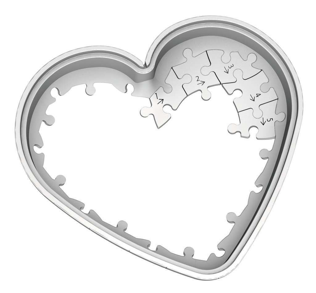 Ravensburger 3D Puzzle Heart Disney Frozen 2 54 pieces