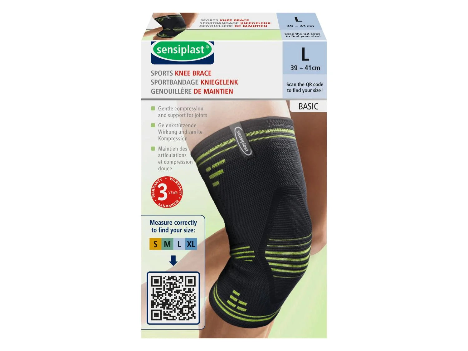 Sensiplast ® Knee bandage (Large)