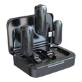 Technaxx Wireless Microphone Set TX-301 (2 mics for vloggers, social media, meetings, etc.)