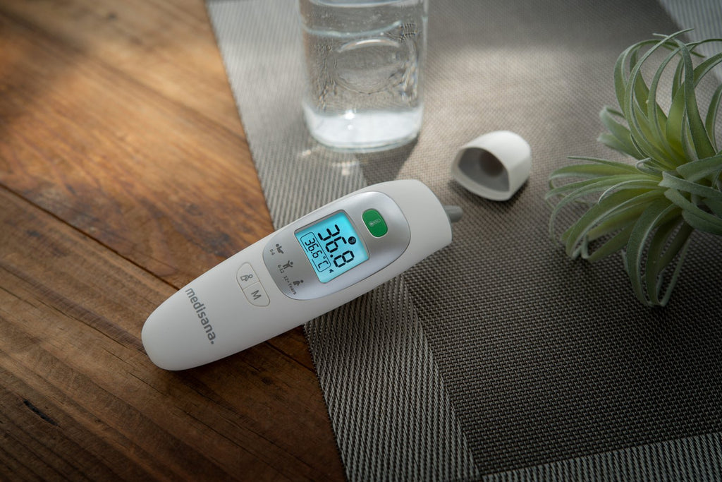 Medisana Infrared Thermometer, Non-Contact 4-in-1, Ear or Forehead