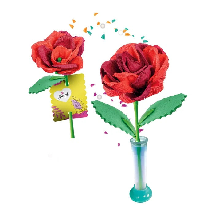 Clementoni - Idea Create Your Flower Kit - Rose