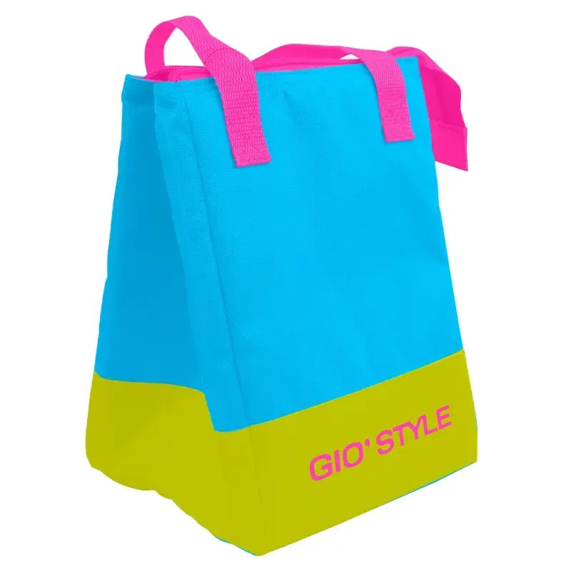 Gio Style FLUO thermal lunch bag, blue, capacity 5L
