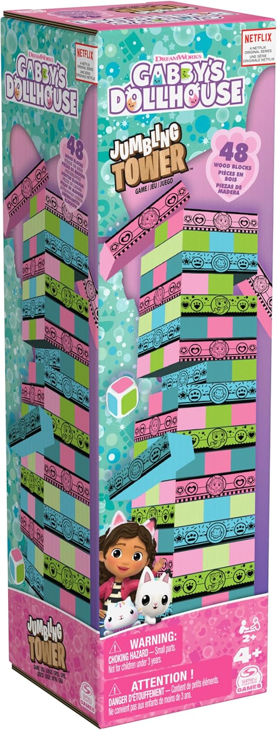 Spin Master Gabbys Dollhouse: Jumbling Tumbling Tower