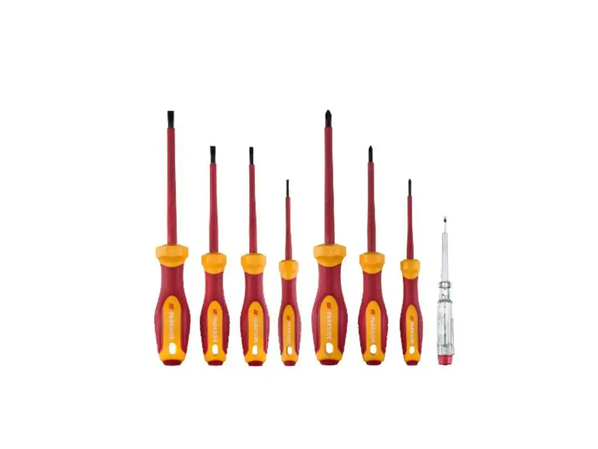 PARKSIDE® VDE screwdriver set, 8-piece with Electric Tester