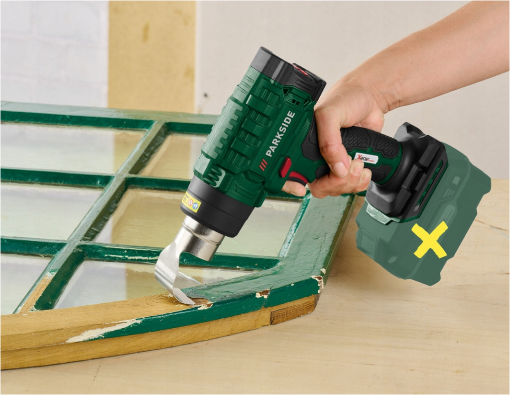 PARKSIDE PHLGA 20-Li C2 20 V rechargeable heat gun