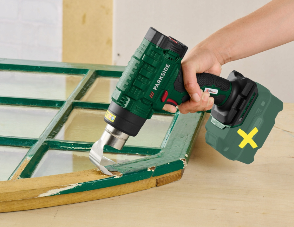 PARKSIDE PHLGA 20-Li C2 20 V rechargeable heat gun