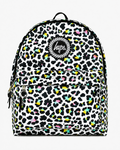 Hype White Disco Leopard Backpack