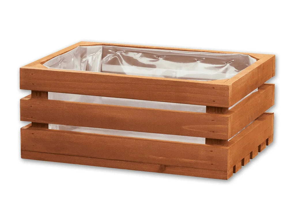 Parkside Wood Planter box - 25.5 x 18.5 x 11 cm