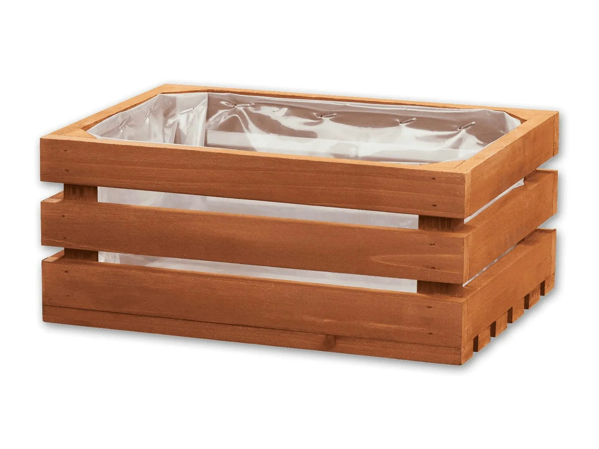 Parkside Wood Planter box - 25.5 x 18.5 x 11 cm