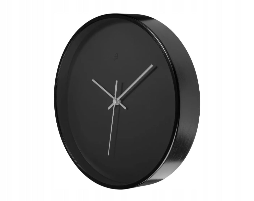 AURIOL® Wall clock Ø 25 cm - Black/Silver
