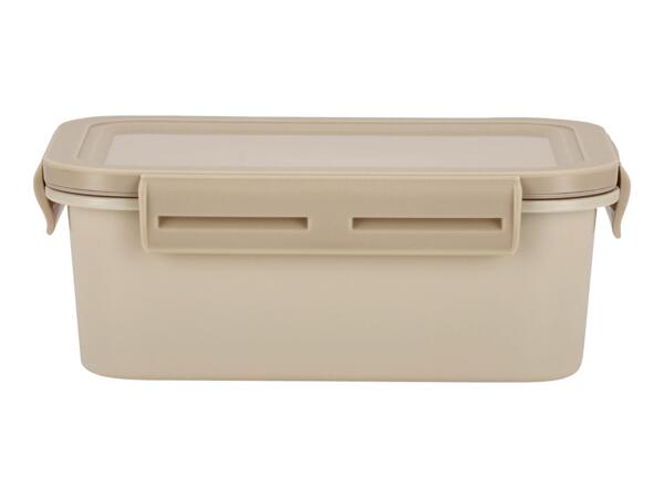 Silvercrest Beige Food Storage Container with 3 compartments