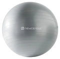 NEWCENTIAL ® GYMNASTIC BALL 65 CM GRAY ANTI BURST FOR EXERCISES 120 KG