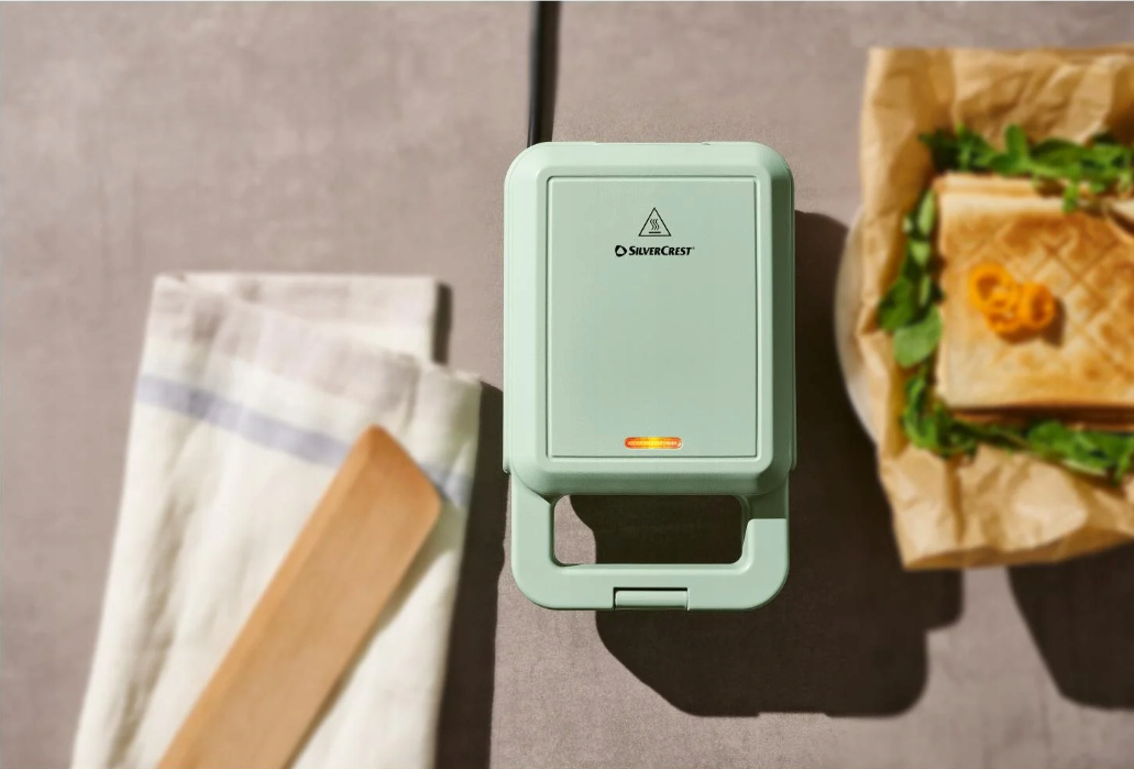 SilverCrest Sandwich Maker SDSWM 600 A1 Green 600 W