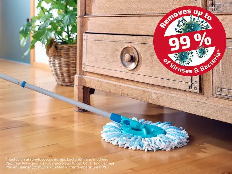 Leifheit Ergo Rotation Disc Mop Set including Power Cleaner