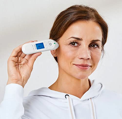 SANITAS Multifunction Thermometer for ear/forehead, item, or liquid