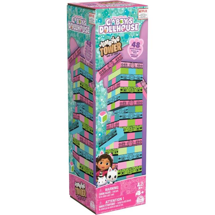 Spin Master Gabbys Dollhouse: Jumbling Tumbling Tower