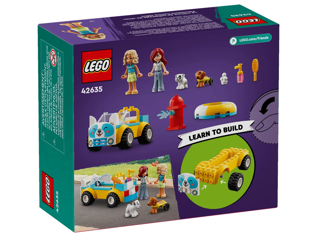 Lego Friends Dog-Grooming Car, 60 pcs