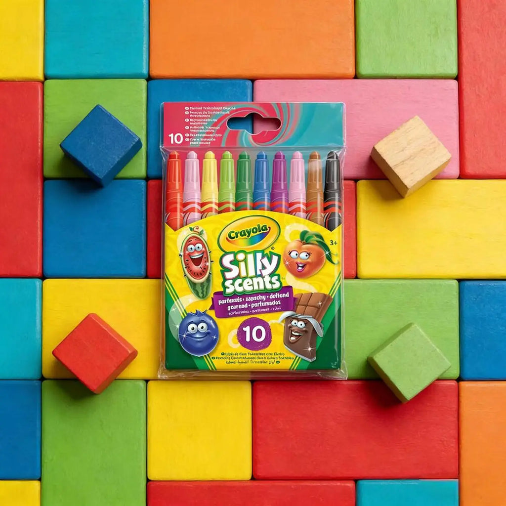 Crayola 10 Pack Silly Scents Twistables Crayons