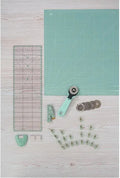 Crelando Professional Cutting and Sewing Set with Self-Healing Mat
