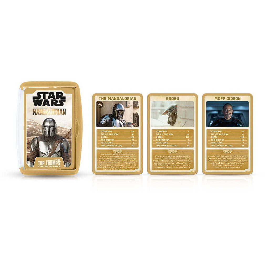 Star Wars : The Mandalorian Top Trumps Card Game (limited edition)