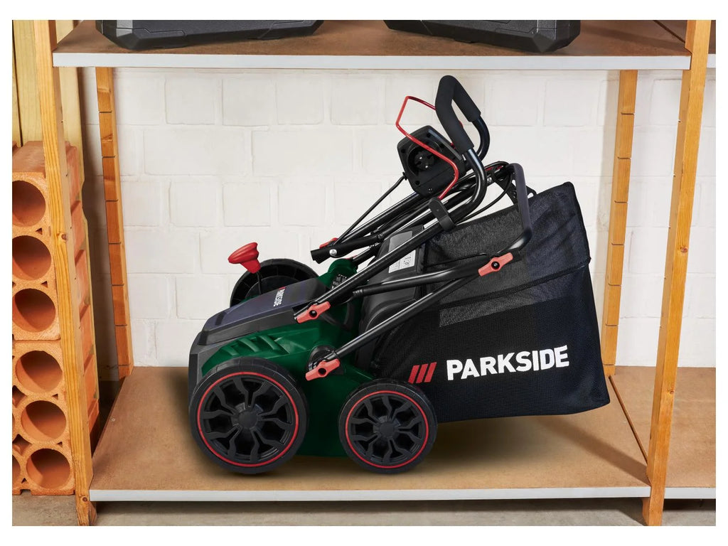PARKSIDE® 2-in-1 electric scarifier and lawn aerator with 4-stage depth adjustment