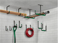 PARKSIDE Set of 12 Mounting Hooks for Garage and Workshop 40 kg