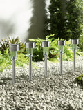 LIVARNO LED pack of 5 solar lamps - White Light
