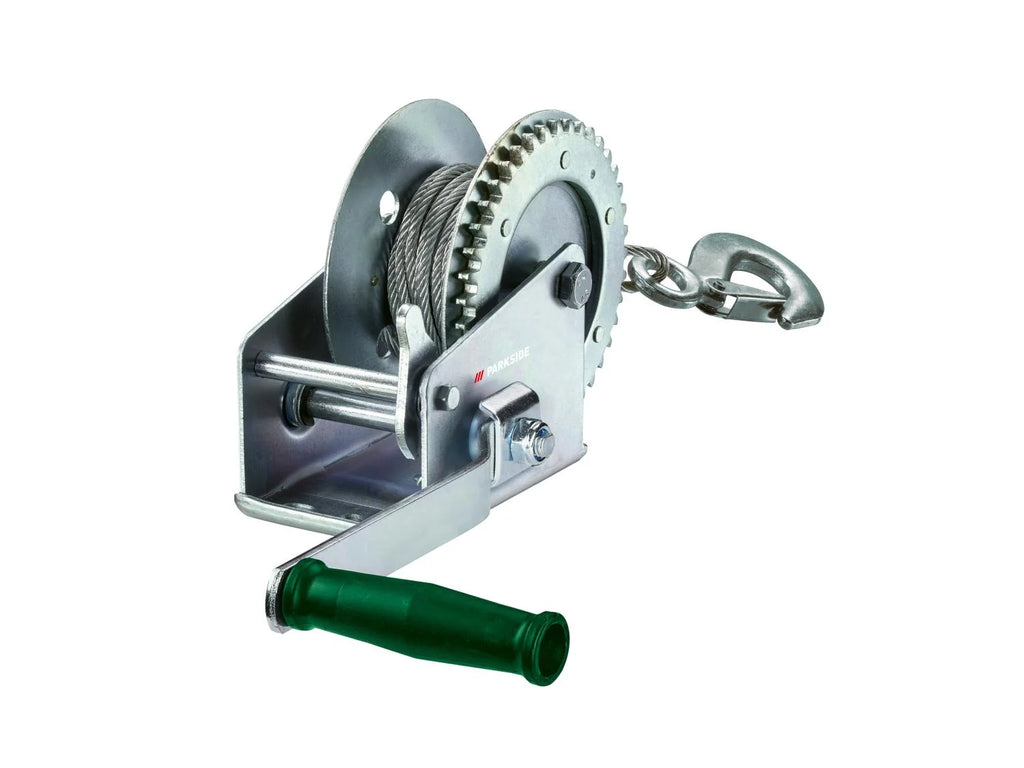 Parkside manual winch with 8m rope (up to 600 kg)