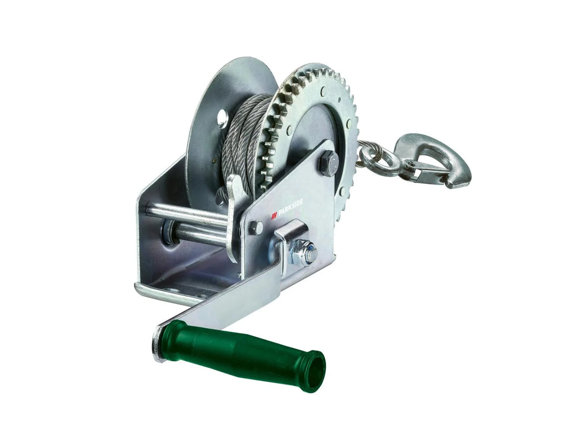 Parkside manual winch with 8m rope (up to 600 kg)