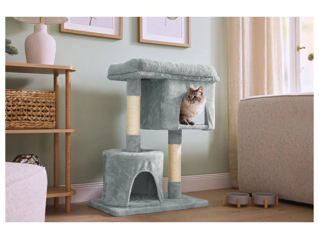 ZOOFARI® Premium Cat Tree (3 levels to play, climb and rest)
