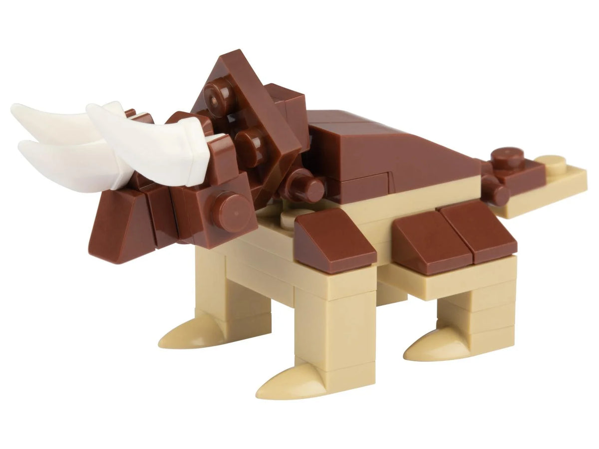 PLAYTIVE® Clippysaurier in egg, 250 pieces