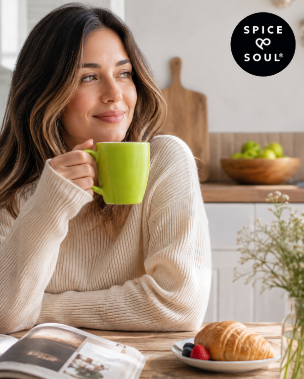 Spice & Soul Coffee Mug - 350ml (Green)