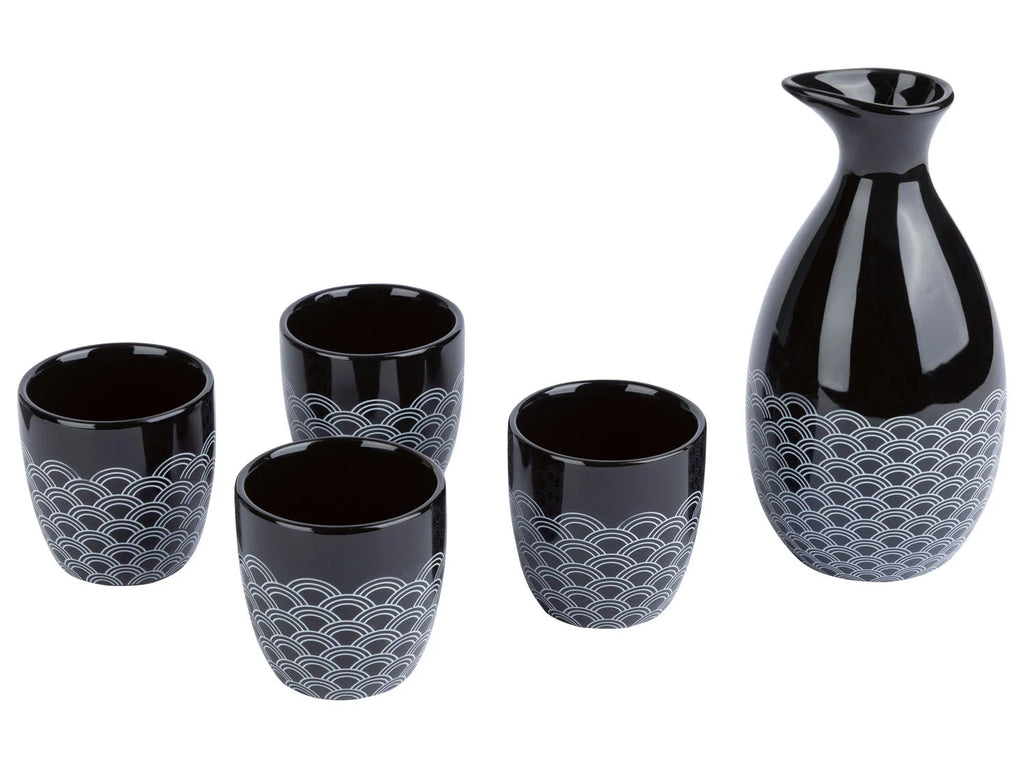 ERNESTO® Sake set (1 carafe and 4 glasses)