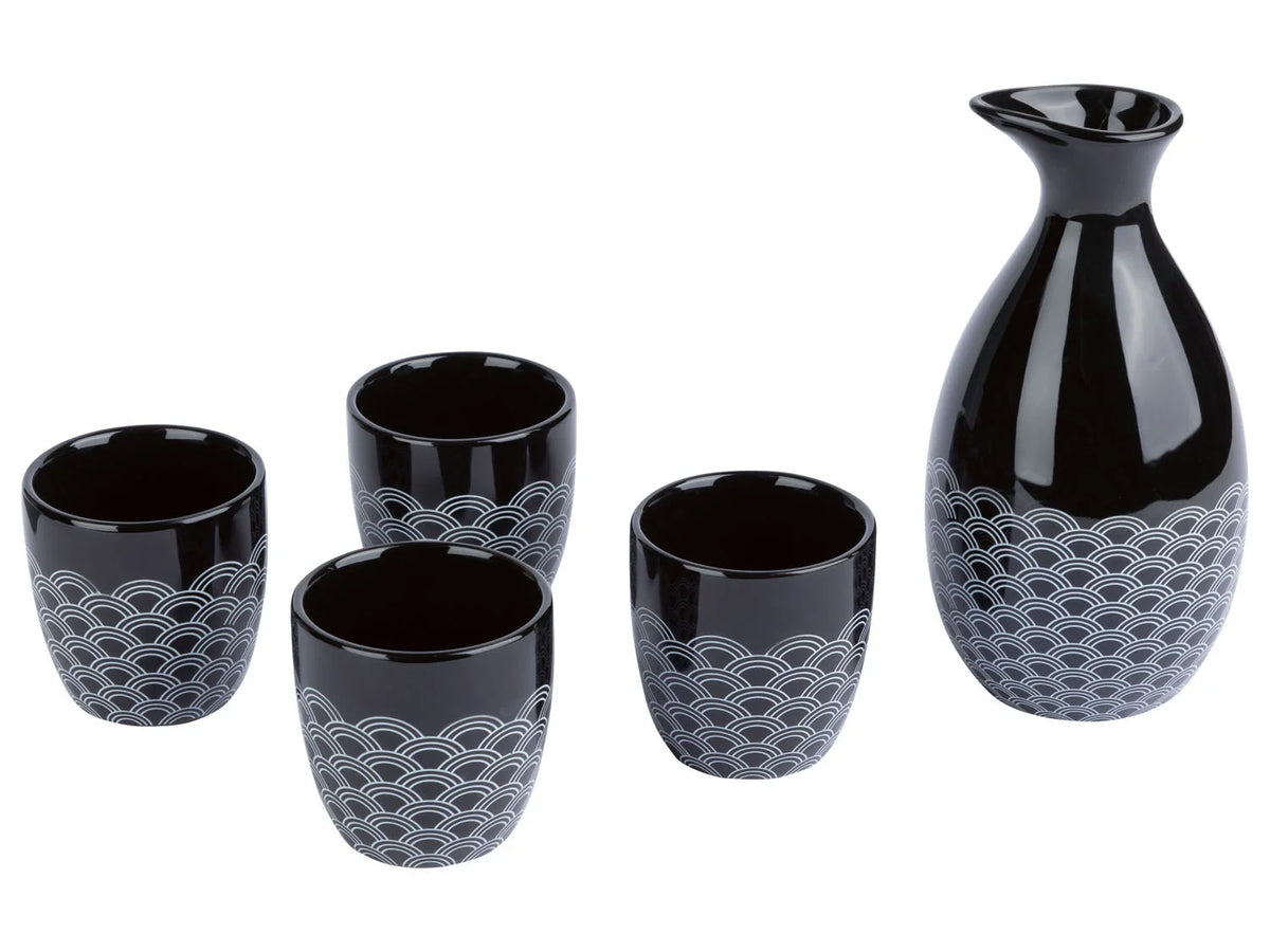 ERNESTO® Sake set (1 carafe and 4 glasses)