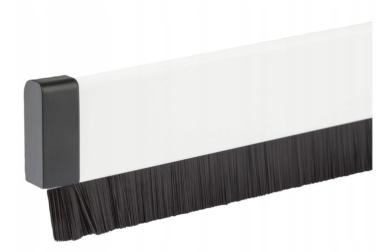 Bottom Door Seal Brush Stip - 1 meter (white)