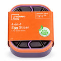 Livarno 4-in-1 Egg Slicer, 4 Colored Pieces