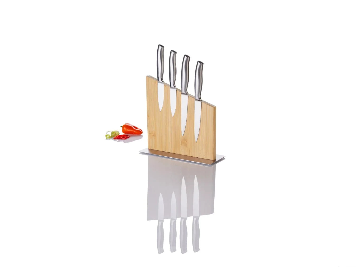 LIVARNO home Magnetic Knife block with non-slip feet