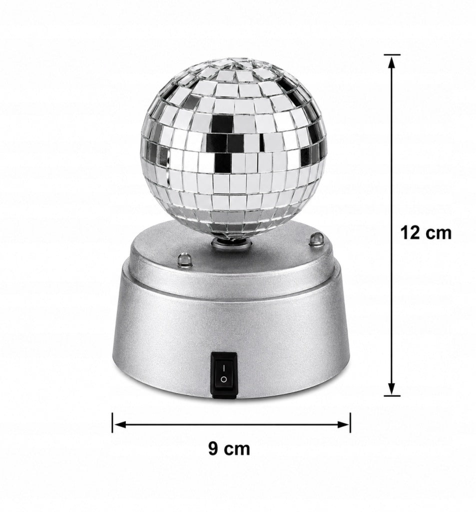 Livarno home LED Party Light Rotating Disco Light Effect (Silver)
