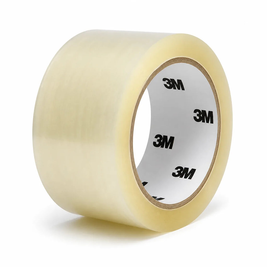 Genuine 3M Clear Packing Tape (Pack Of 4) 50mm×66m