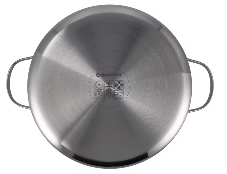 Silvercrest Premium Stainless Steel Pot Set - 3 Pieces