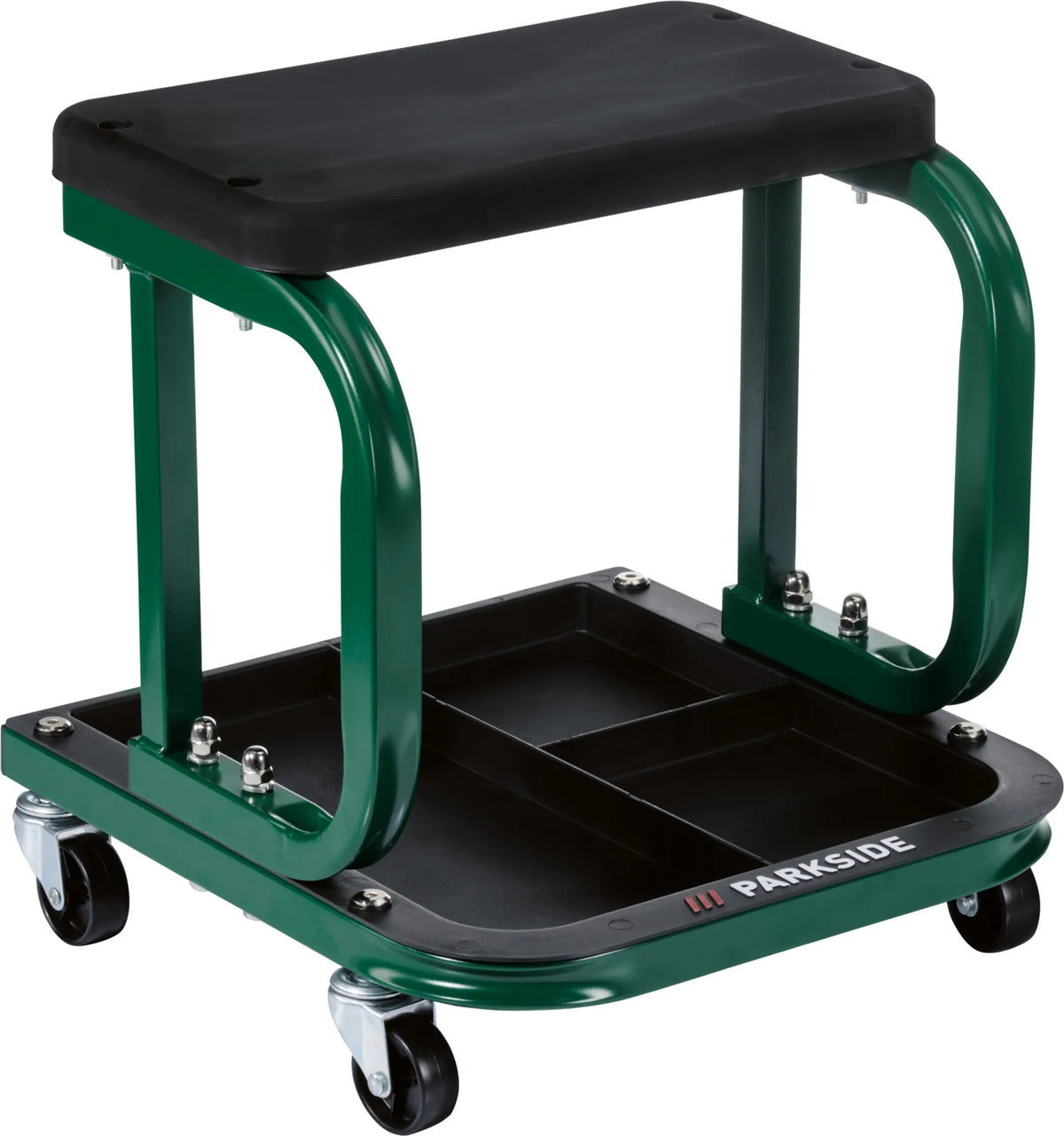 PARKSIDE® workshop rolling seat, with storage compartments