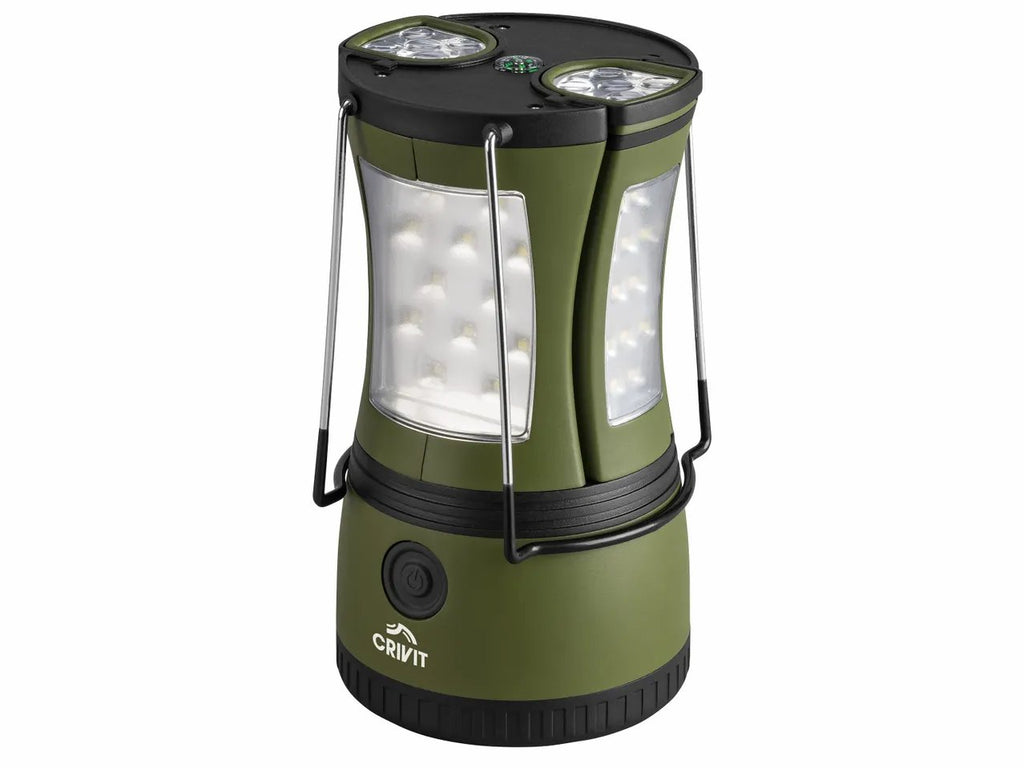 CRIVIT 2-in-1 Camping Lamp (Green)