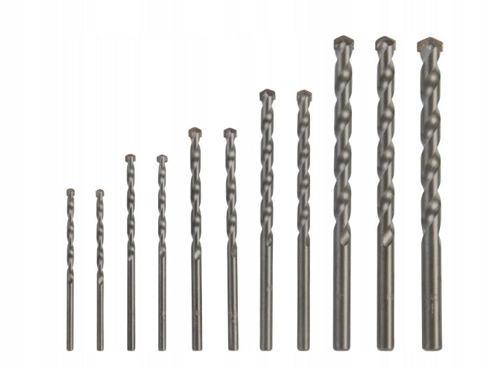 PARKSIDE 11-piece Masonry Drill Bit Set in Case