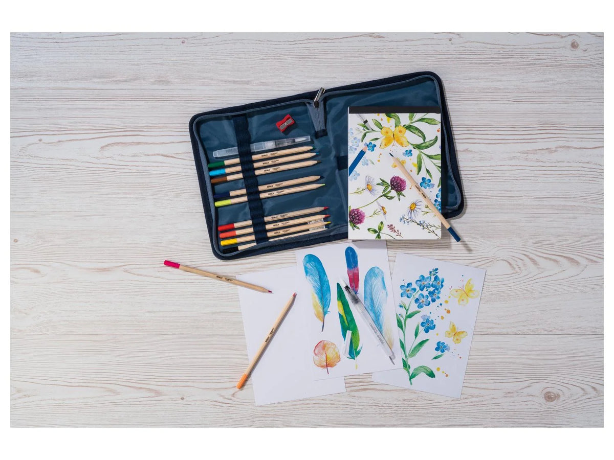 CRELANDO® Drawing set - Watercolor